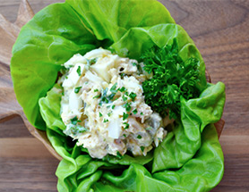 Pickled Egg & Tuna Salad